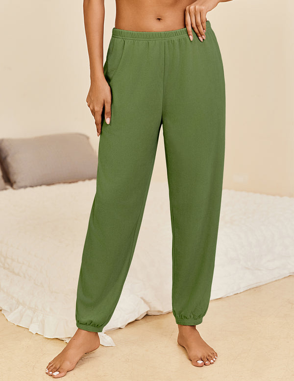 ekouaer Soft Fuzzy Lounge Pants (US Only)