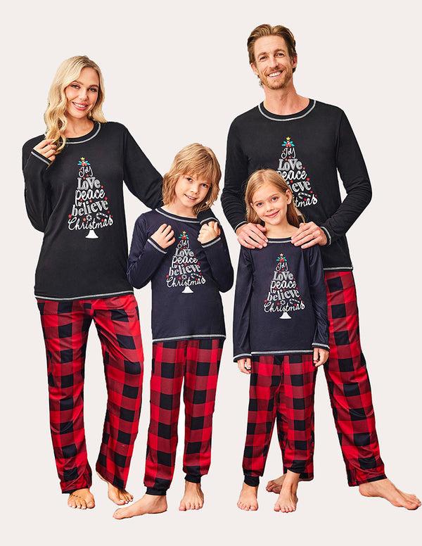 Ekouaer Ekouaer Soft Matching Family Pajamas Set (US Only)