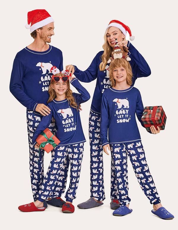 Ekouaer Ekouaer Soft Matching Family Pajamas Set (US Only)