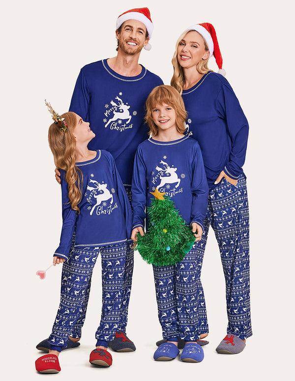 Ekouaer Ekouaer Soft Matching Family Pajamas Set (US Only)