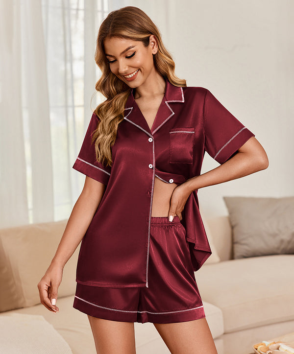 Ekouaer Luxe Comfort Satin Silk Pajama Sets (US Only)