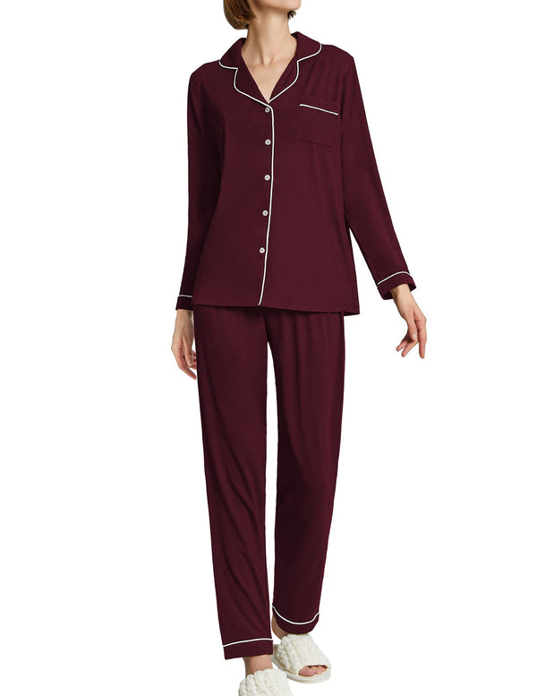 Ekouaer Premium Soft Pajama Set With Gift Box (US Only)