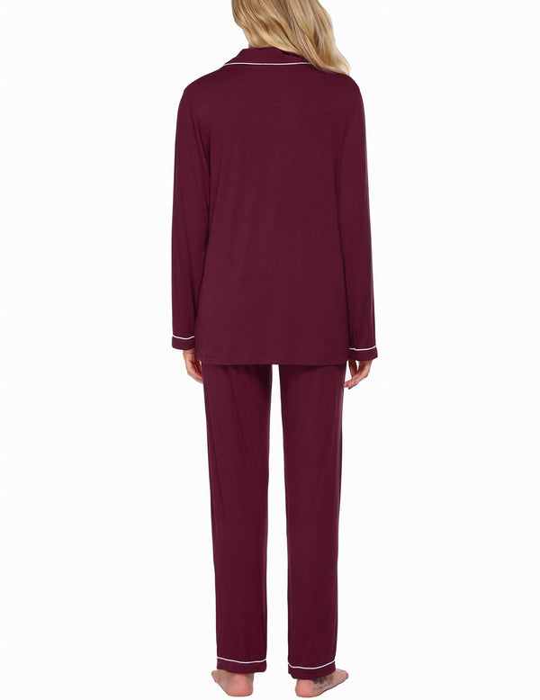 Ekouaer Premium Soft Pajama Set With Gift Box (US Only)