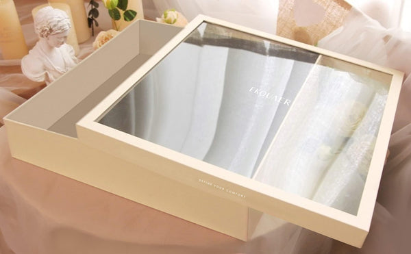 Ekouaer Premium Soft Satin Pajama Set With Gift Box (US Only)