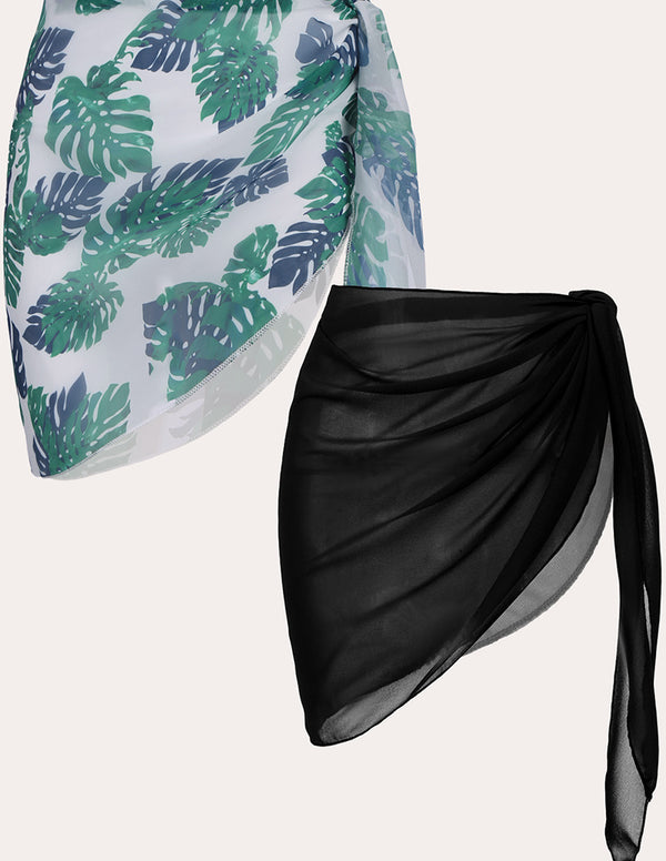 Ekouaer Versatile 2-Piece Chiffon Cover Ups (US Only)