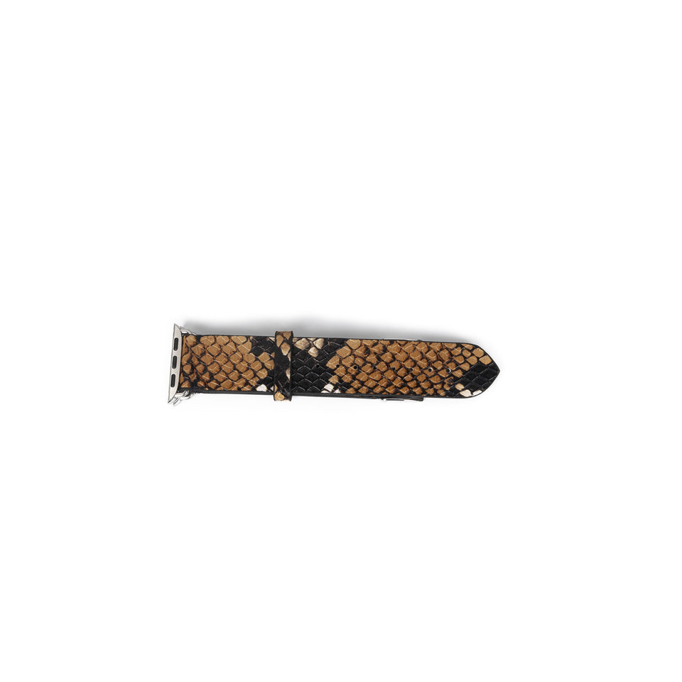 elaine turner Apple Watch Band - Camel Python