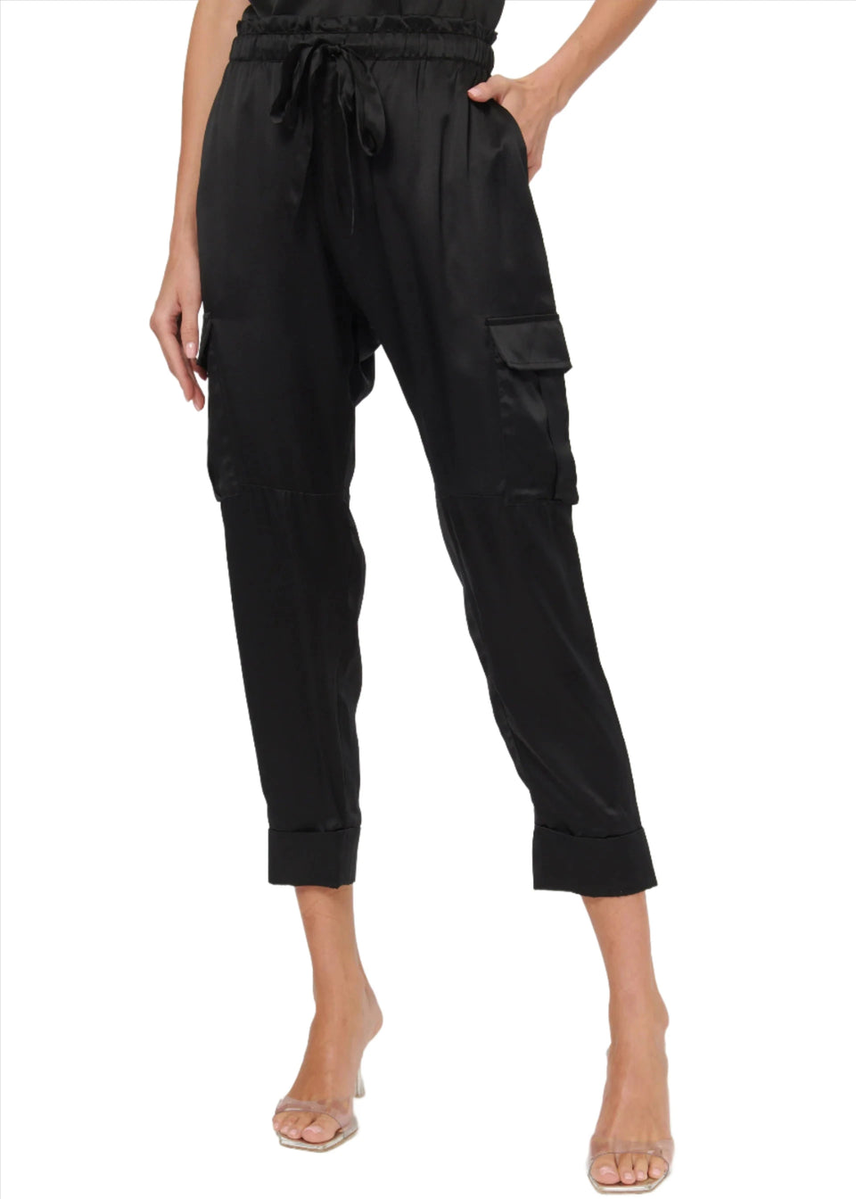 elaine turner Black Carmen Cargo Pant