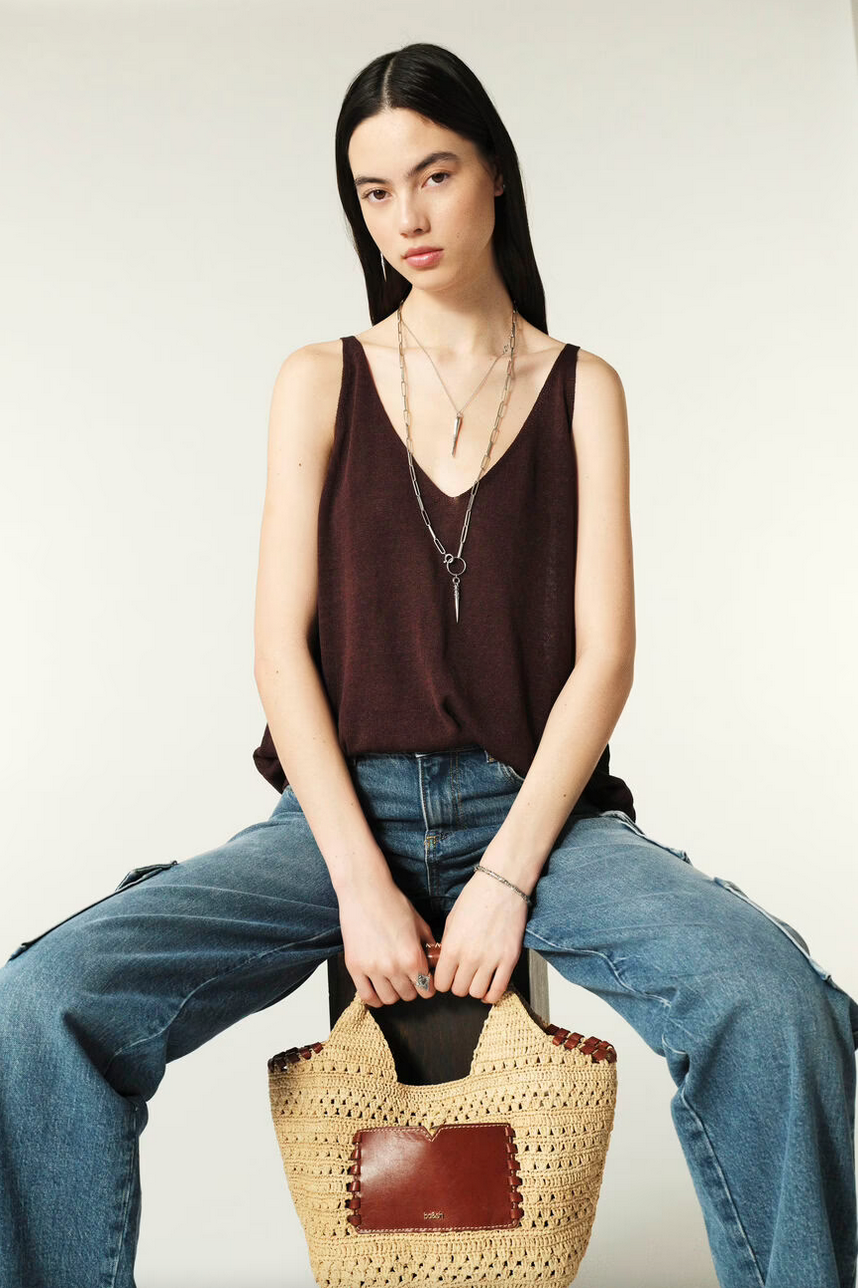 Elaine Turner Dalil Crochet Top