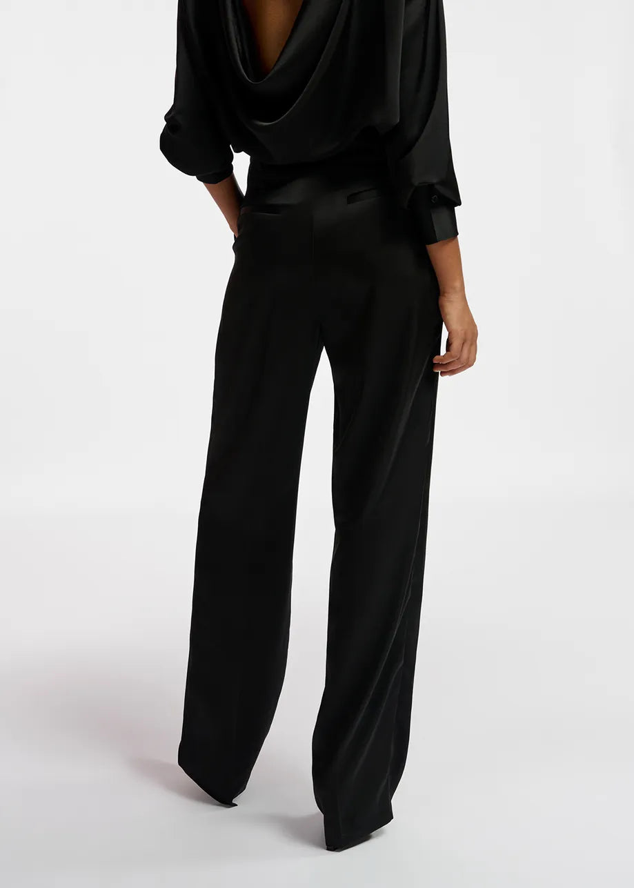 Elaine Turner Evanescent Satin Pants