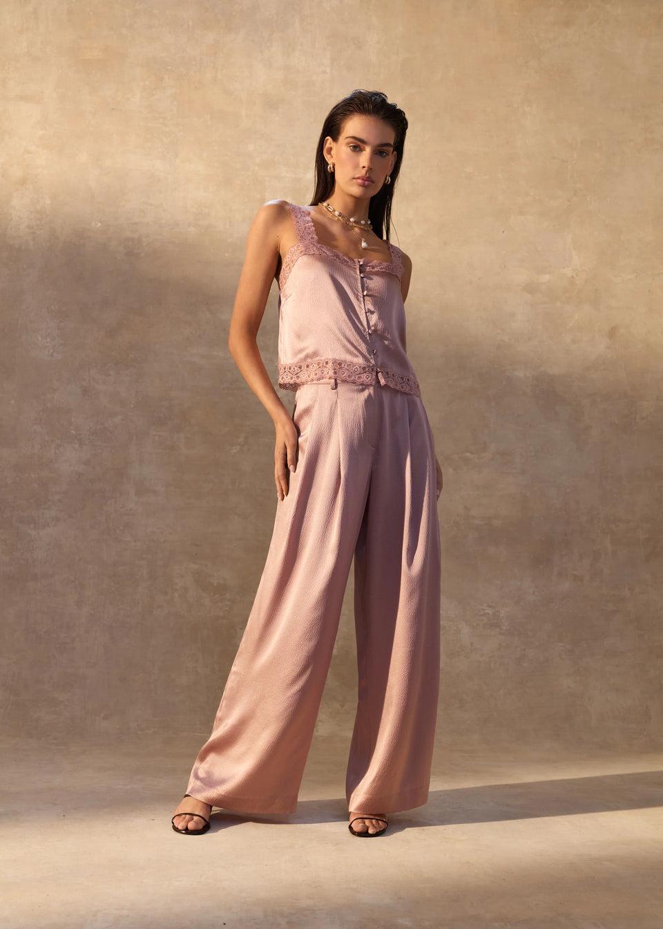 Elaine Turner Fabian High Rise Pants