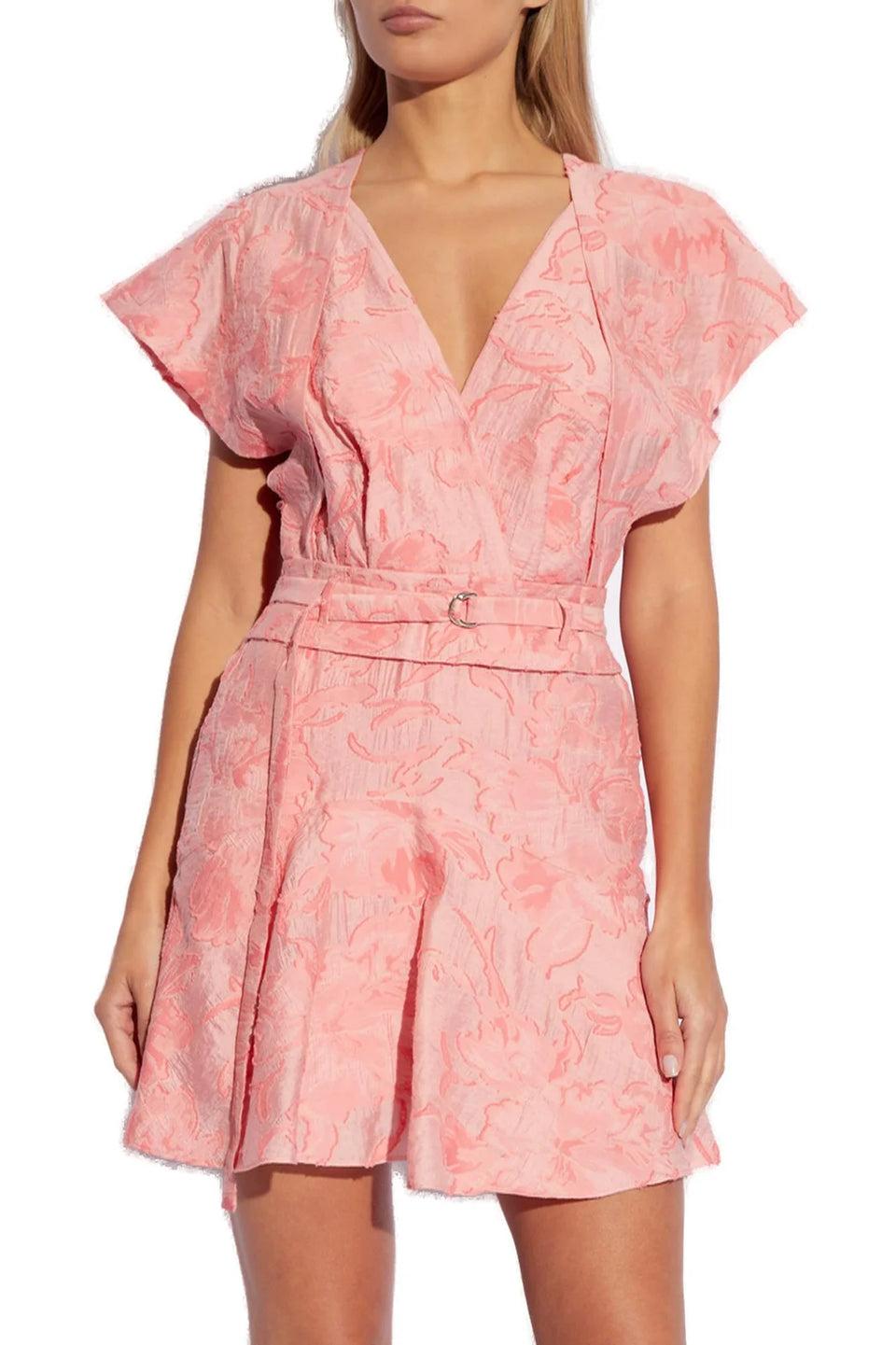 elaine turner Fabiana Coral Dress