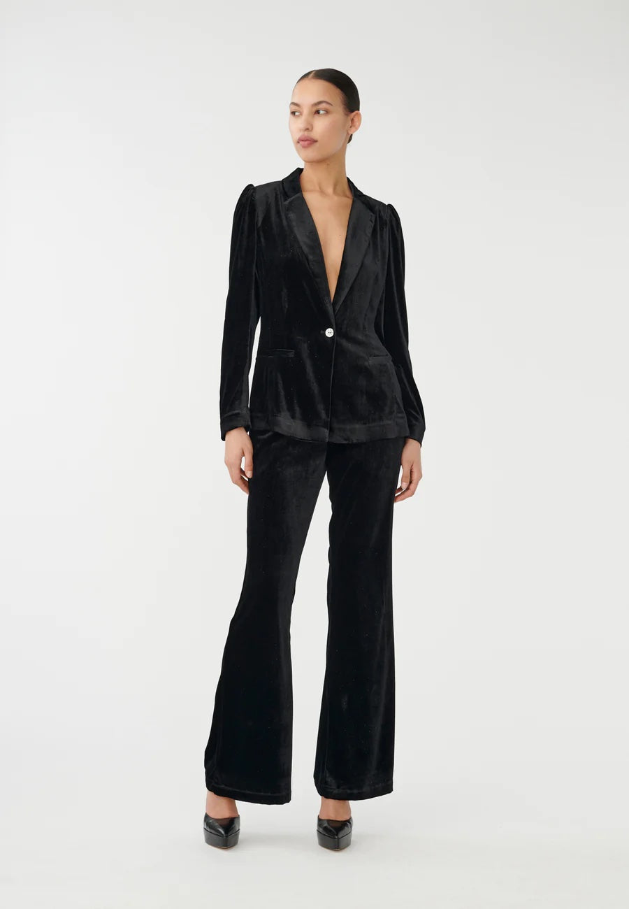 Elaine Turner Falula Glitter Black Blazer