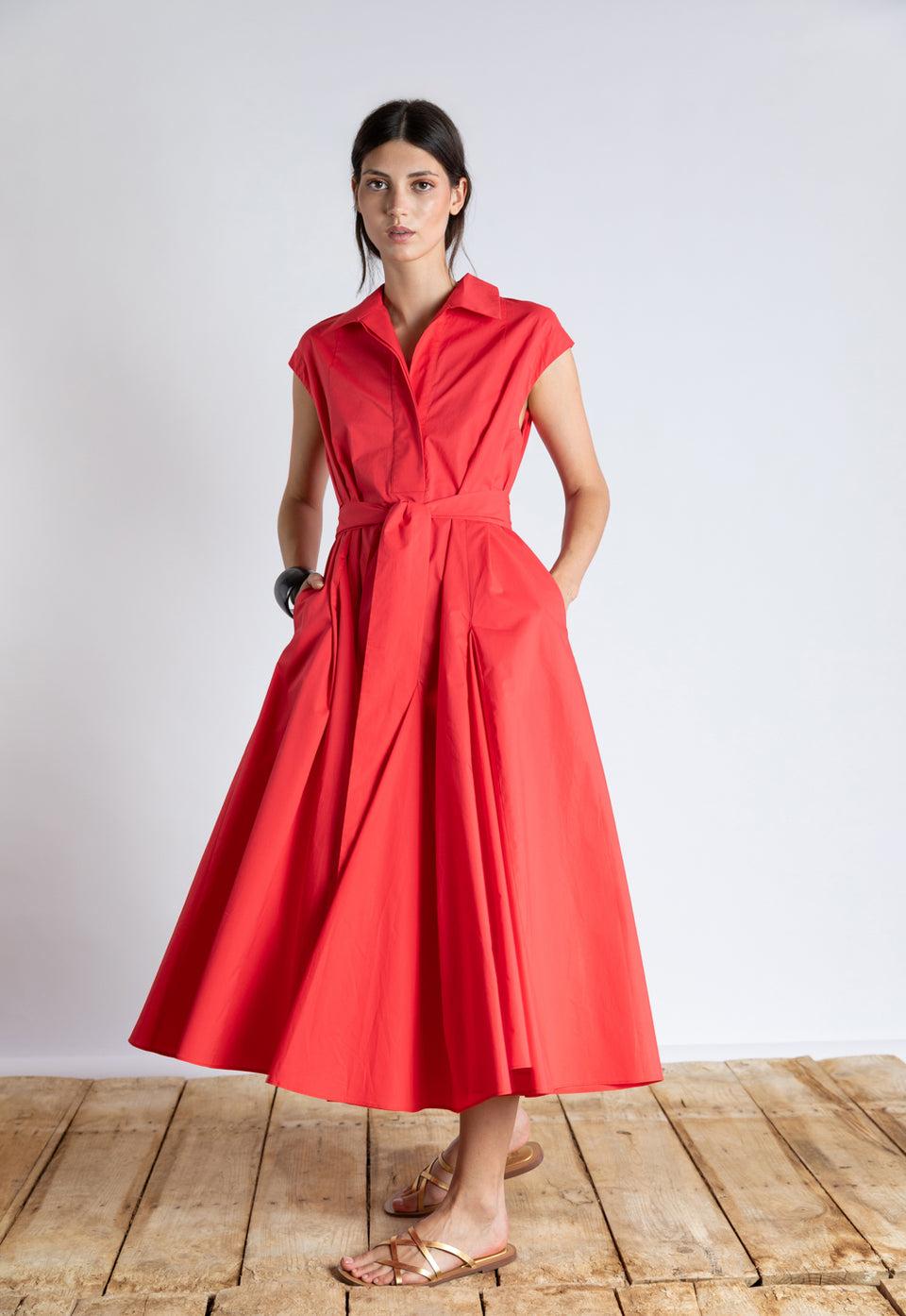 elaine turner Flare Midi Dress