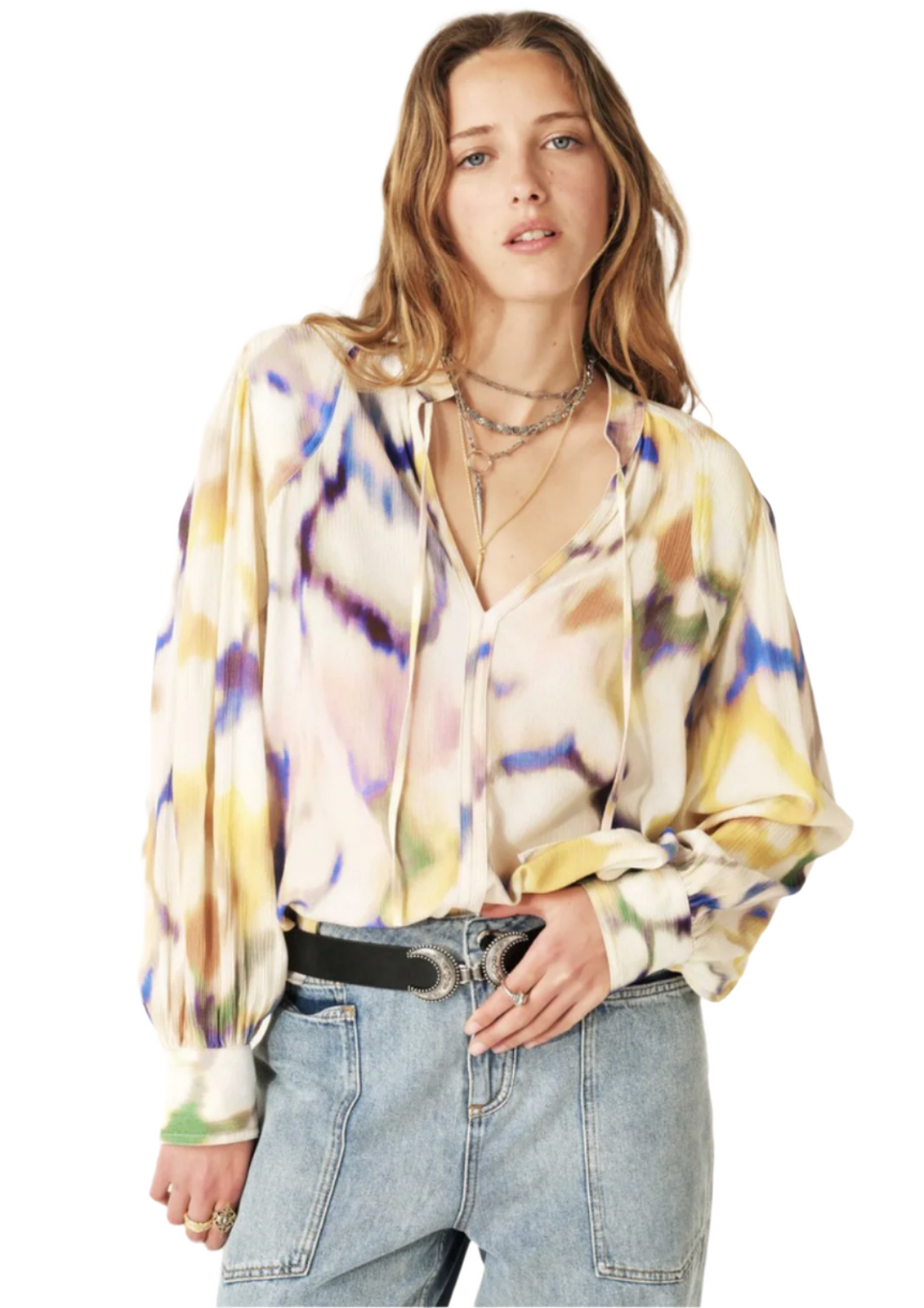 elaine turner Foka Blouse