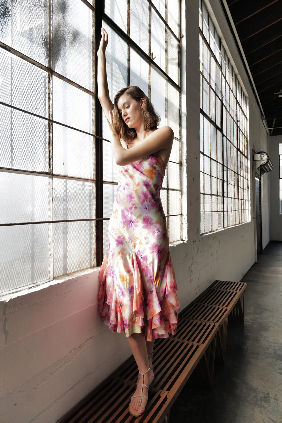 Elaine Turner Frida Slip Dress