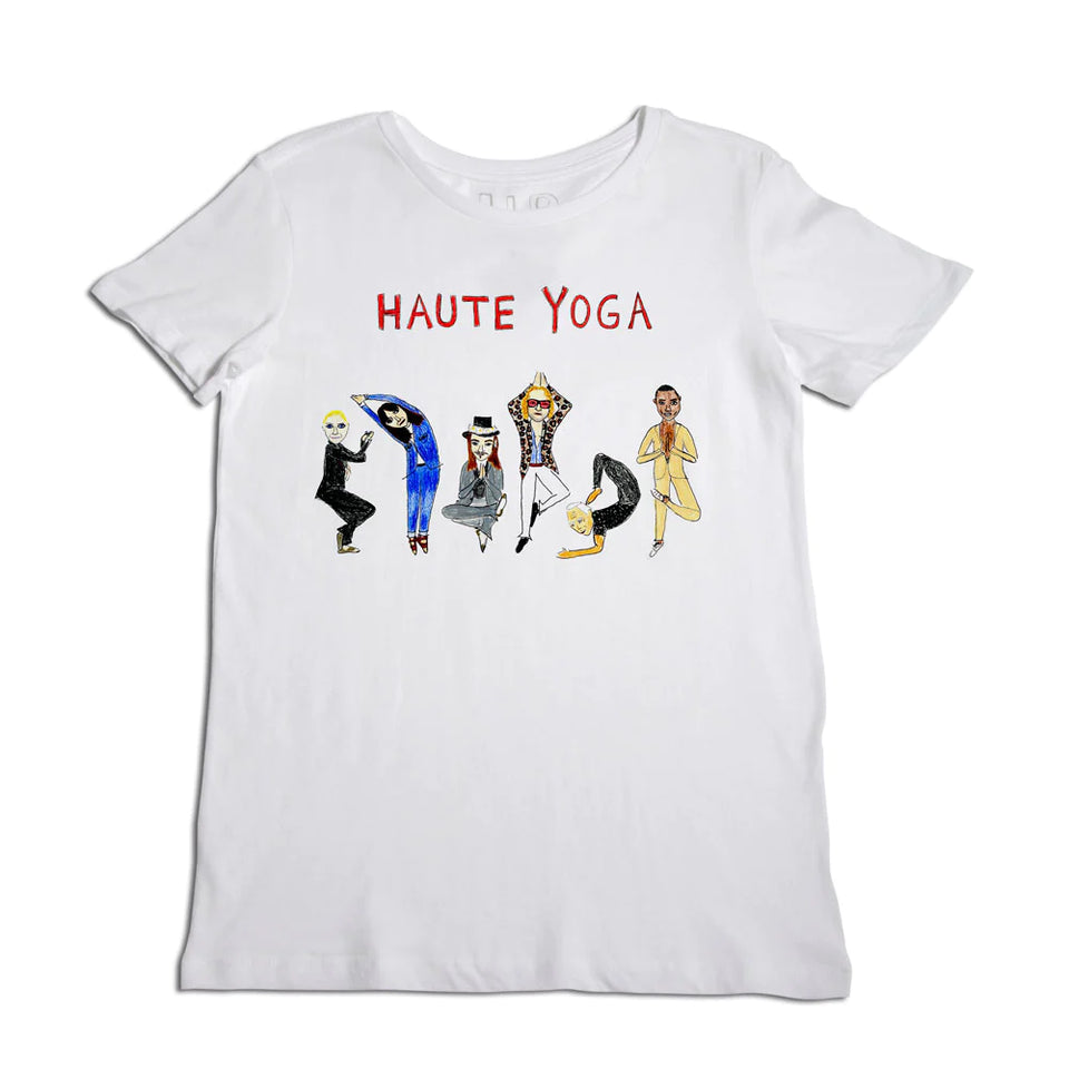 elaine turner "Haute Yoga" T-Shirt