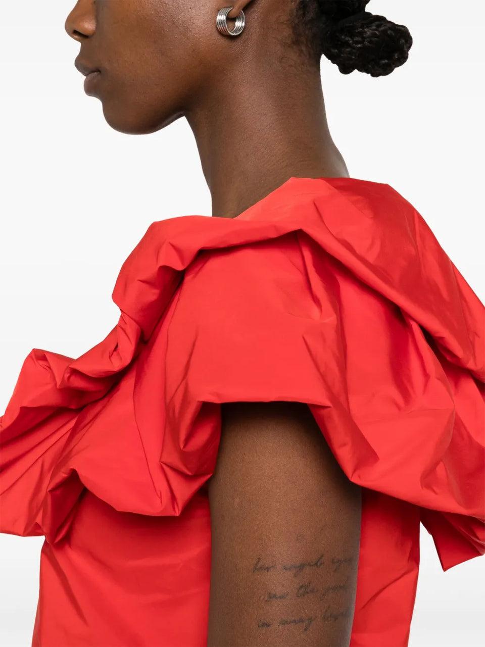 Elaine Turner Hillary Voluminous Ruffle Top