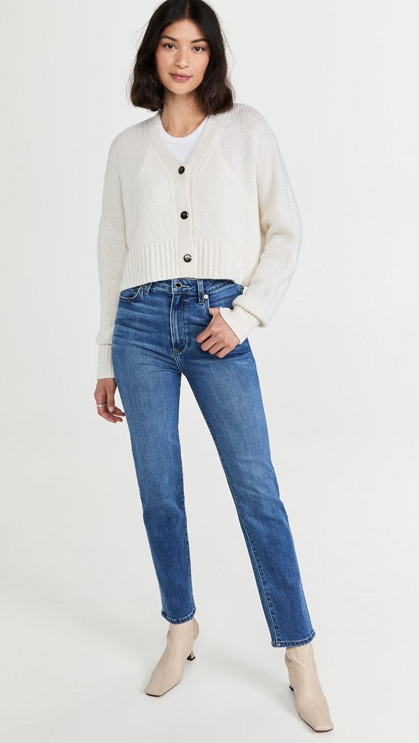 Elaine Turner Lara Slim Ankle Jeans- Coast