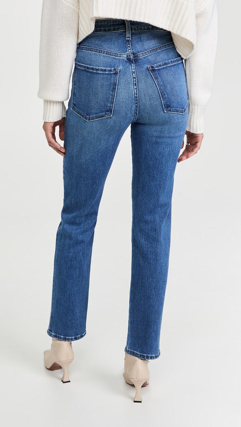 Elaine Turner Lara Slim Ankle Jeans- Coast