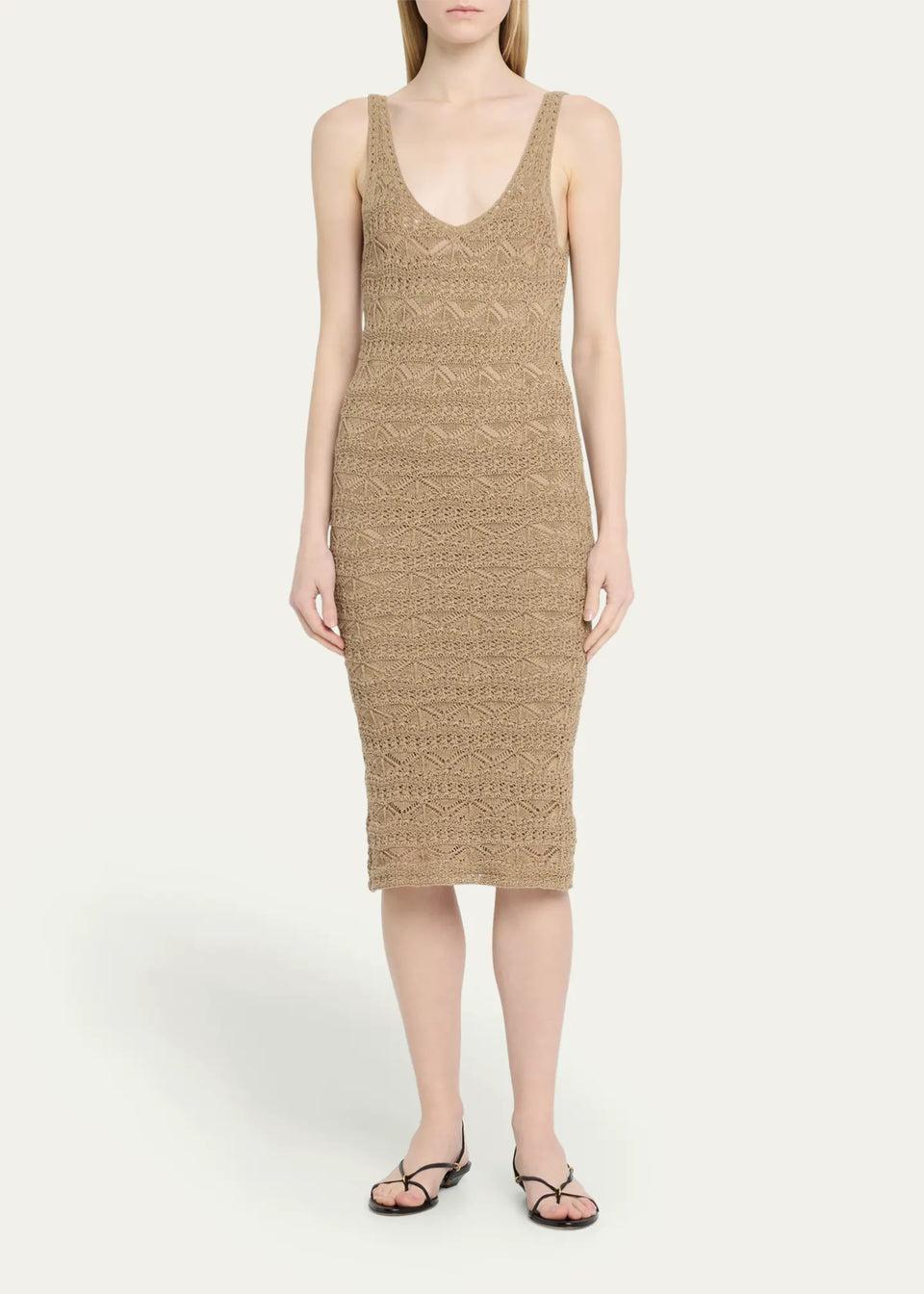 elaine turner Lazza Crochet Dress