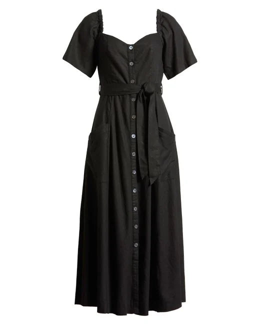 Elaine Turner Linen Willow Dress