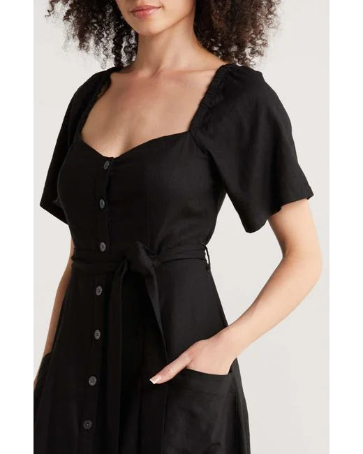 Elaine Turner Linen Willow Dress