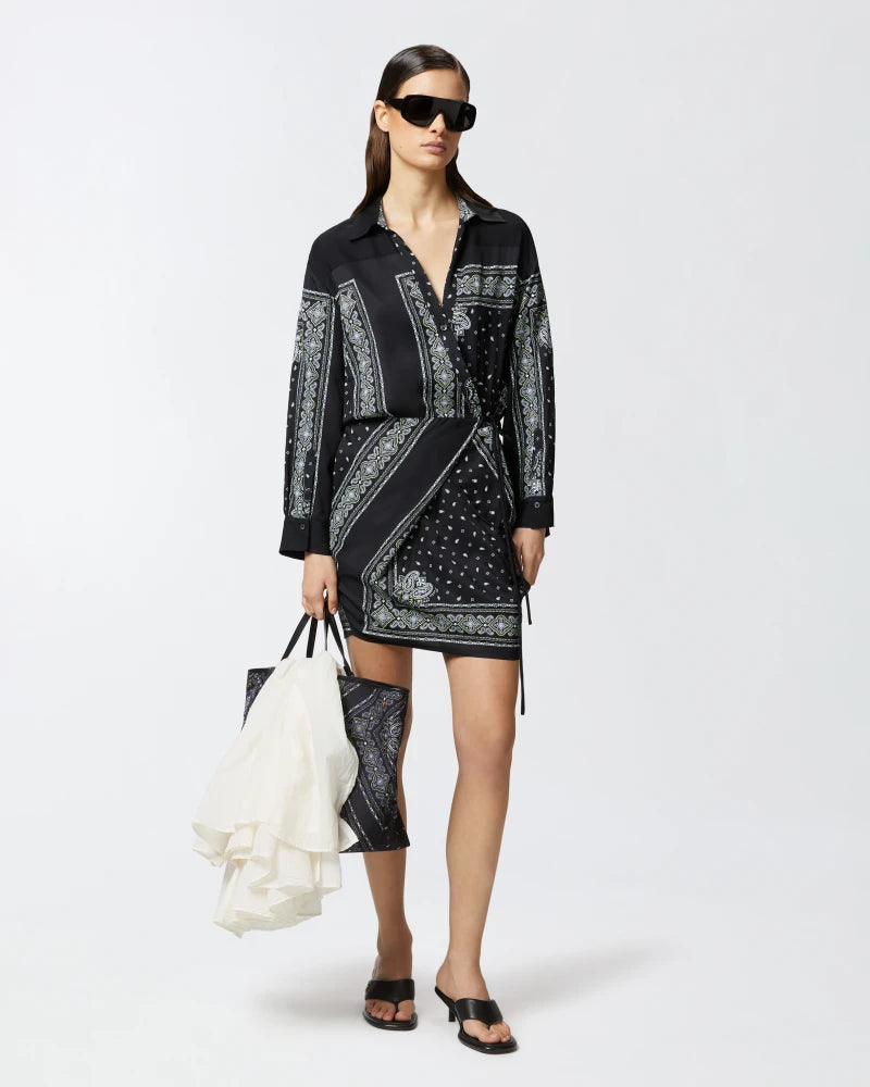 Elaine Turner Mini Bandana Western Dress