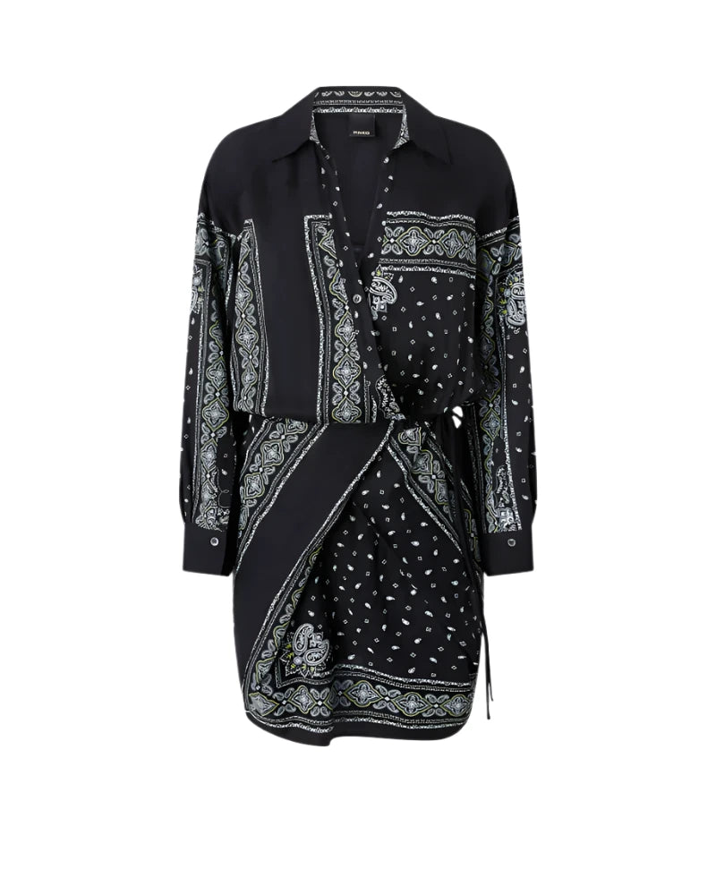 Elaine Turner Mini Bandana Western Dress