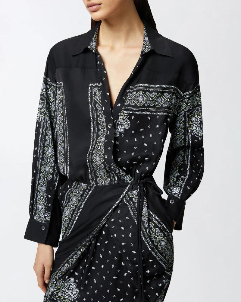 Elaine Turner Mini Bandana Western Dress