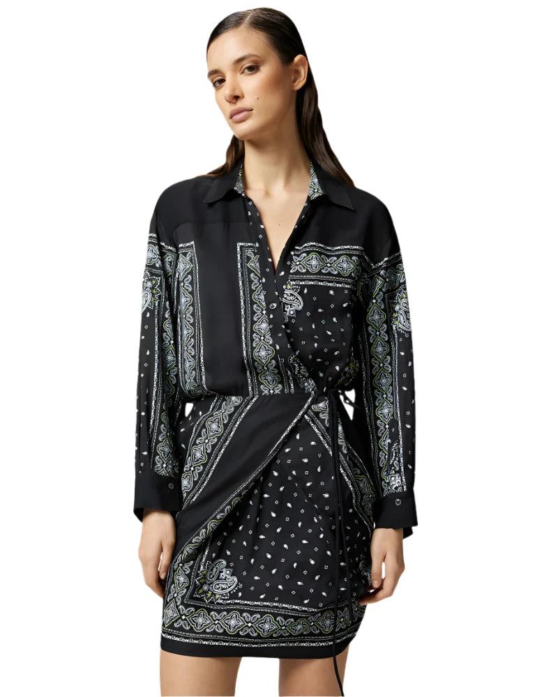 elaine turner Mini Bandana Western Dress