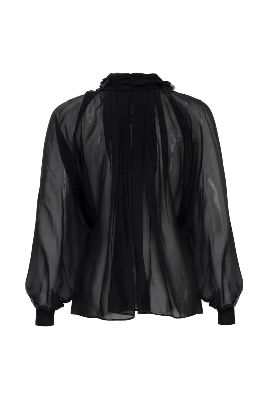 Elaine Turner MS Bouquet Paris Floral Blouse