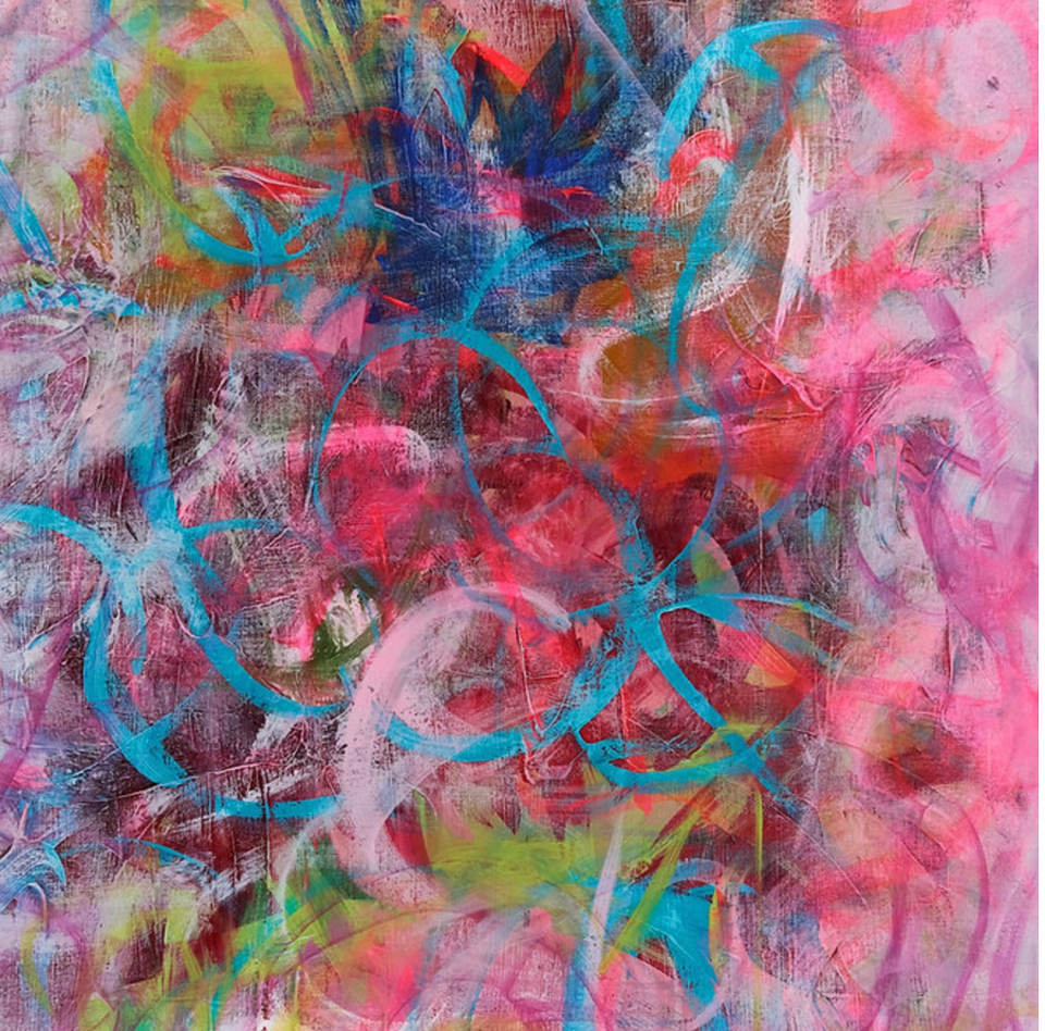 elaine turner NOLA By Debbie Pakzaban Scarf (Pink)