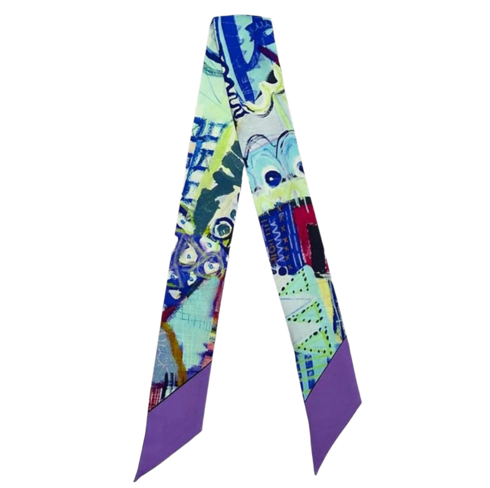 elaine turner Pandemonium RoKi Silky Scarf