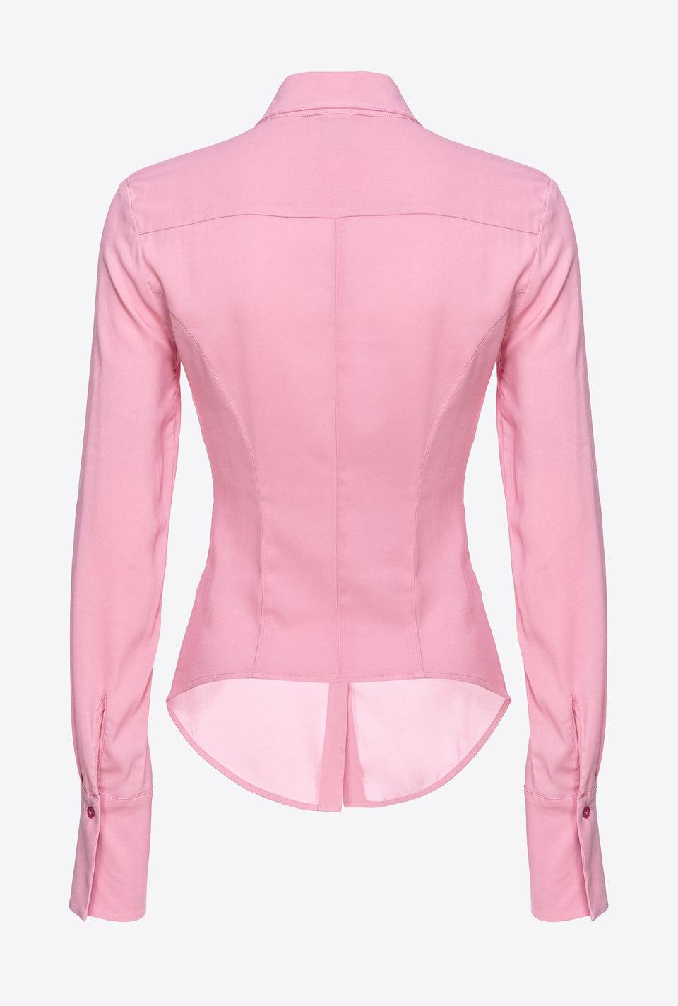 Elaine Turner Pink Georgette Blouse