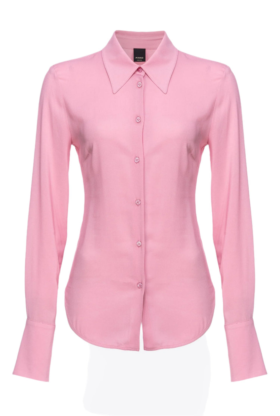 elaine turner Pink Georgette Blouse