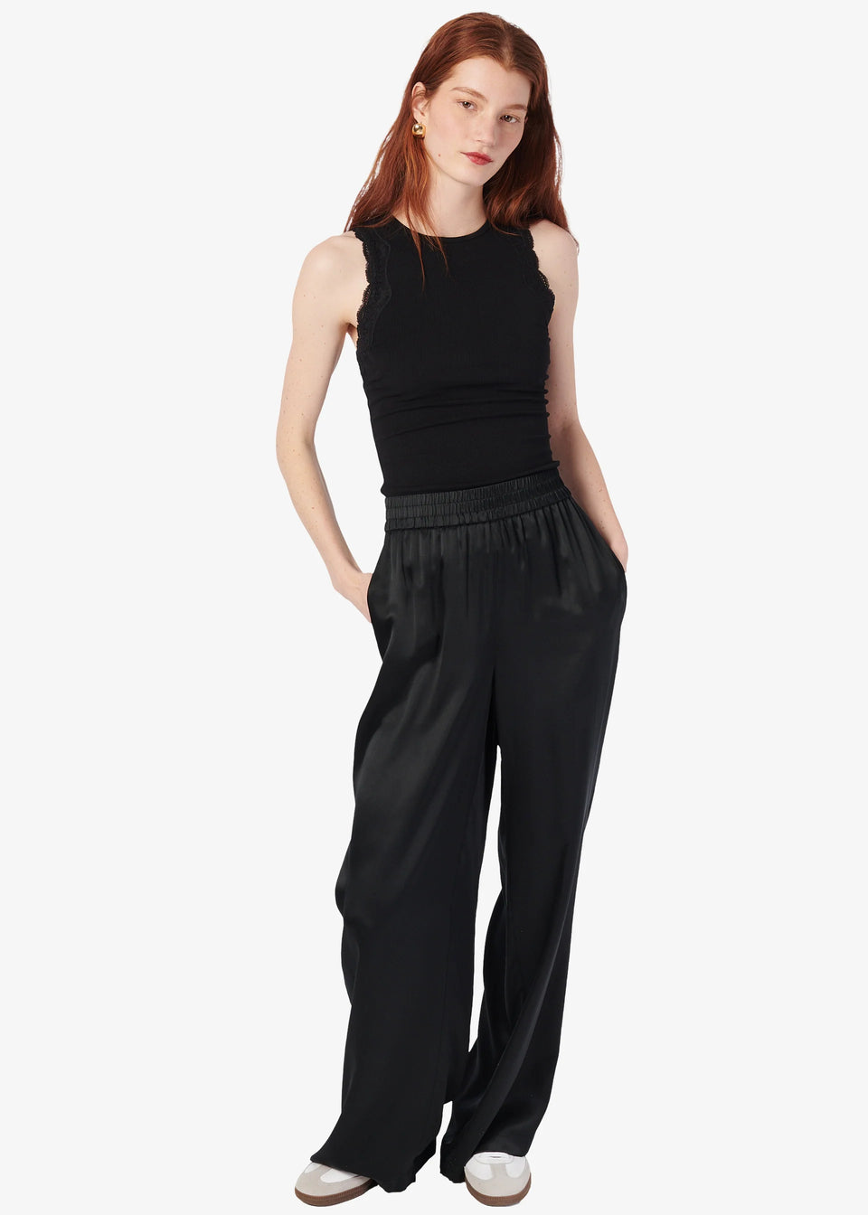 Elaine Turner Rian Tank- Black