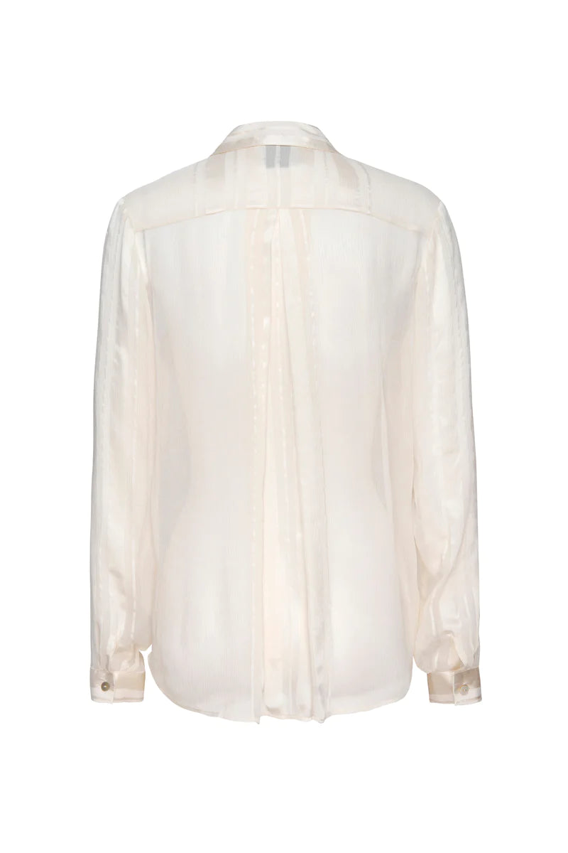 Elaine Turner Ribbon Stripe Shirt