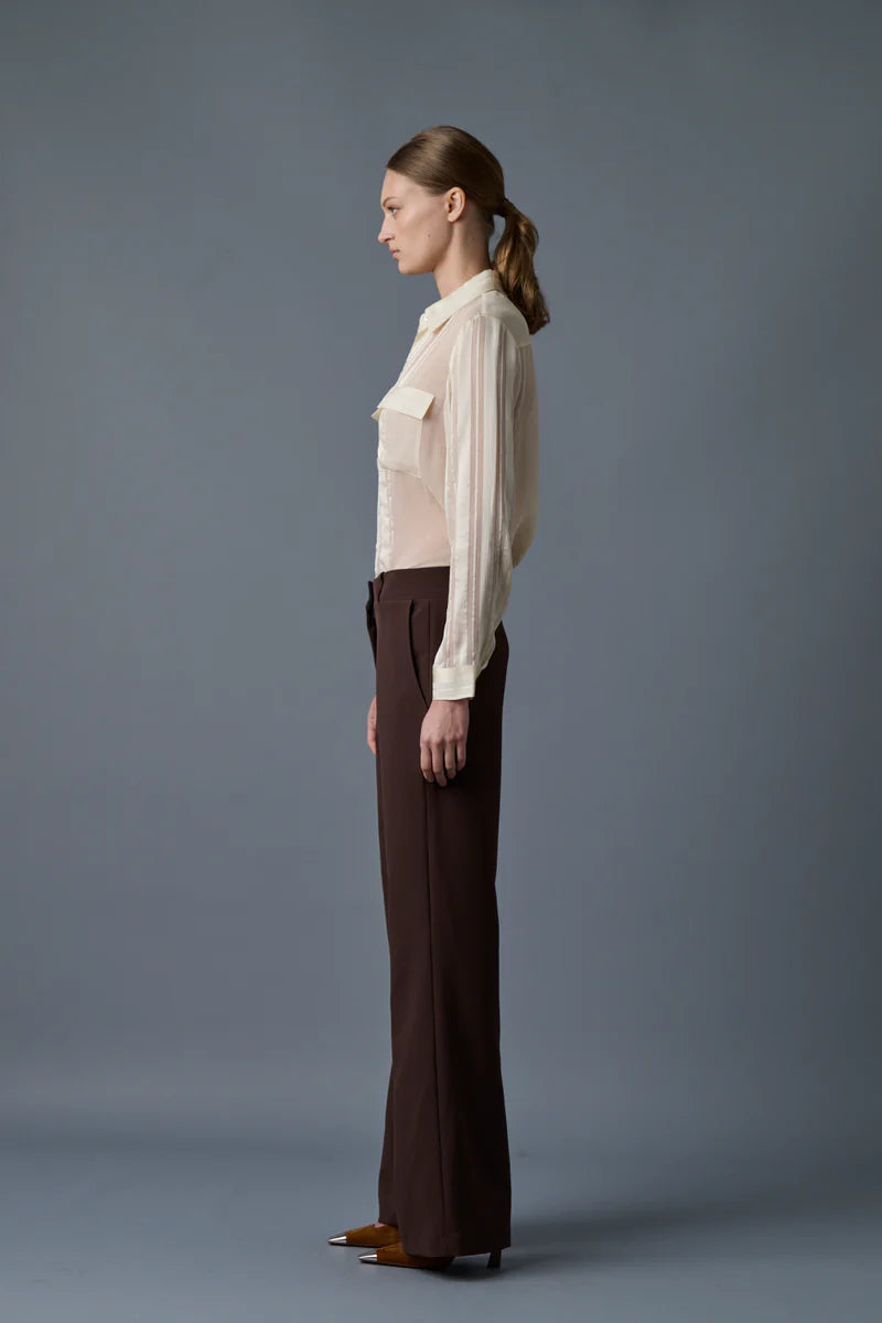 Elaine Turner Ribbon Stripe Shirt