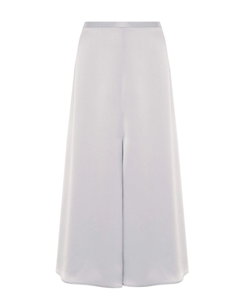 Elaine Turner Satin Flared Skirt