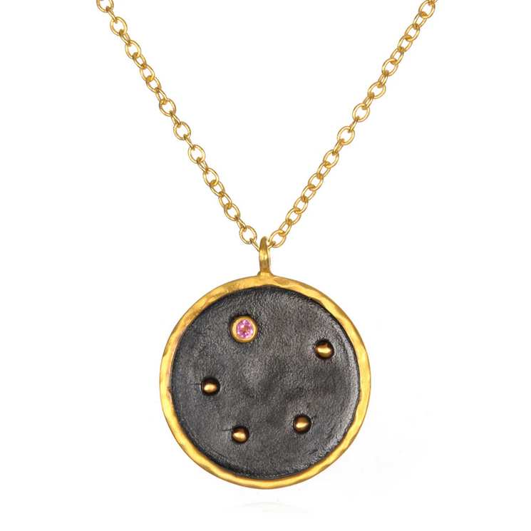 Elaine Turner Satya Zodiac Necklace