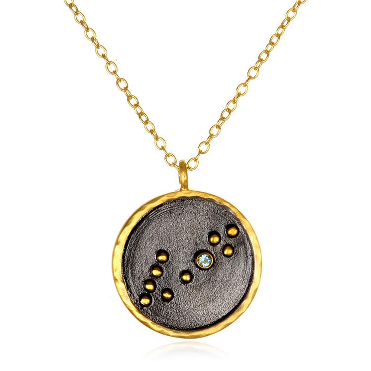 Elaine Turner Satya Zodiac Necklace