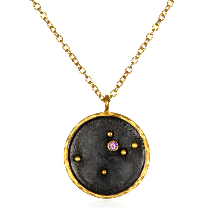 Elaine Turner Satya Zodiac Necklace