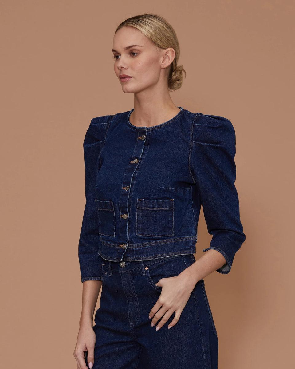 Elaine Turner Sienna Denim Jacket- Ink