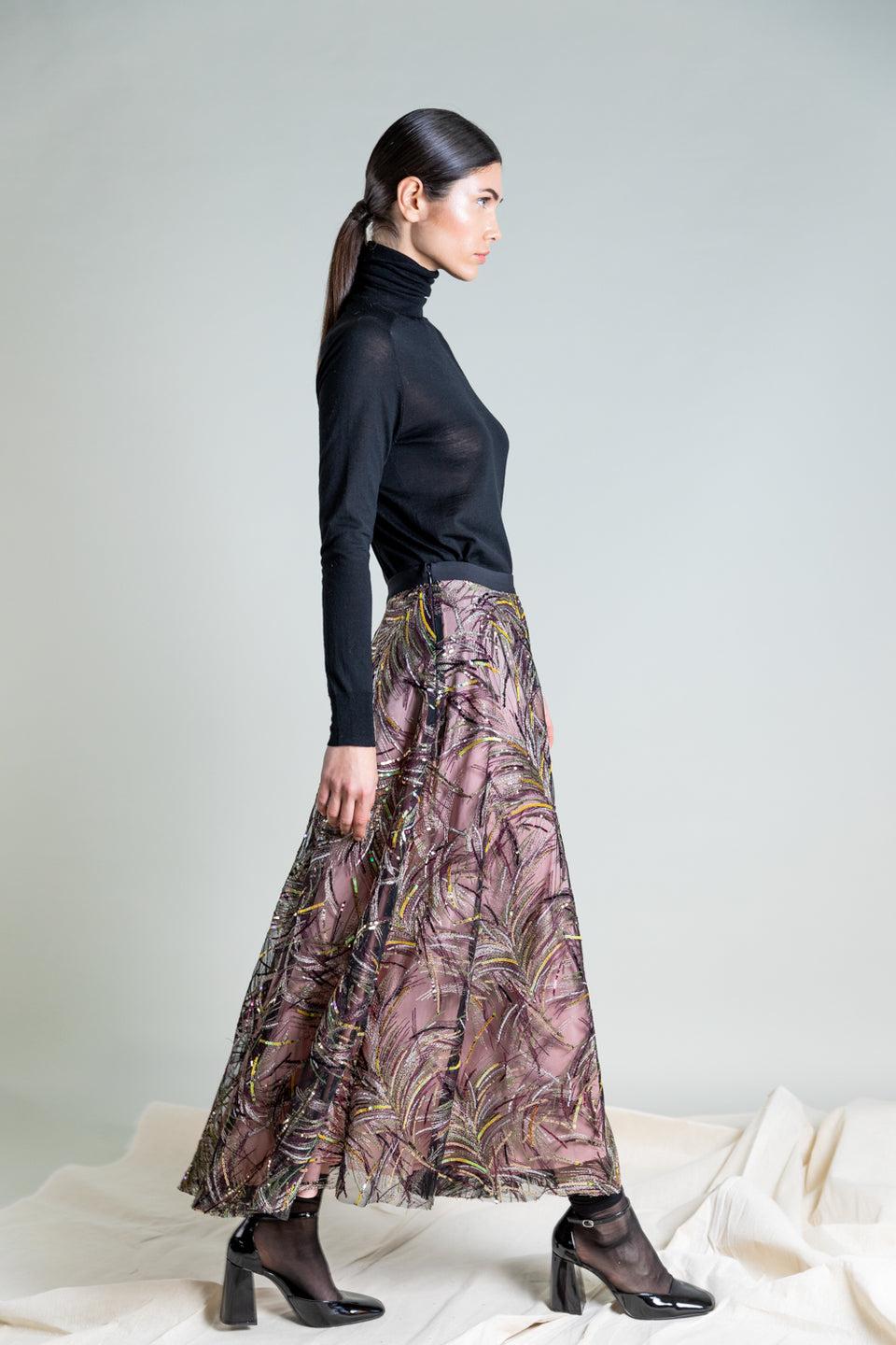 Elaine Turner Sparkling Tulle Skirt