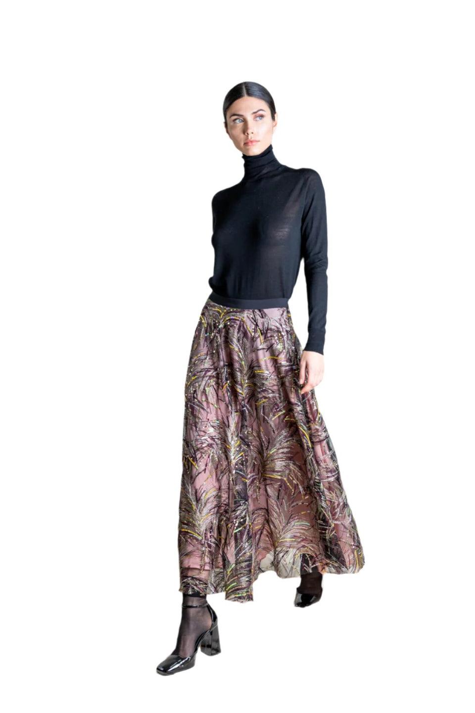 elaine turner Sparkling Tulle Skirt