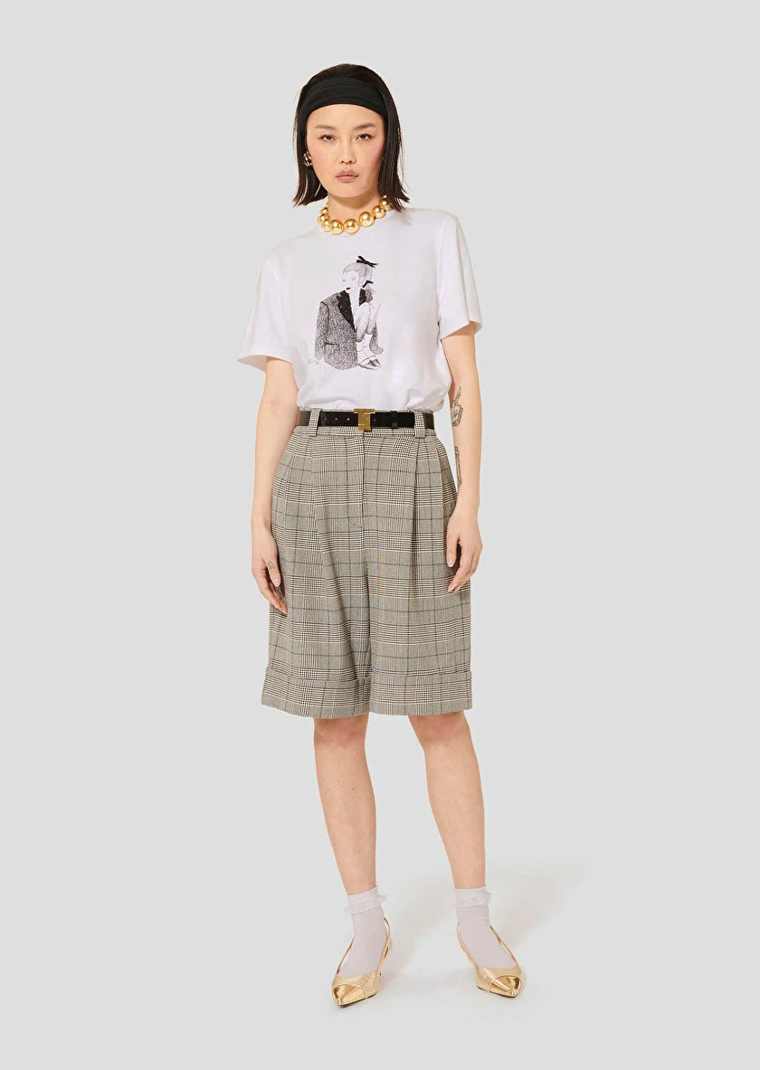 Elaine Turner Taragirl White T-Shirt