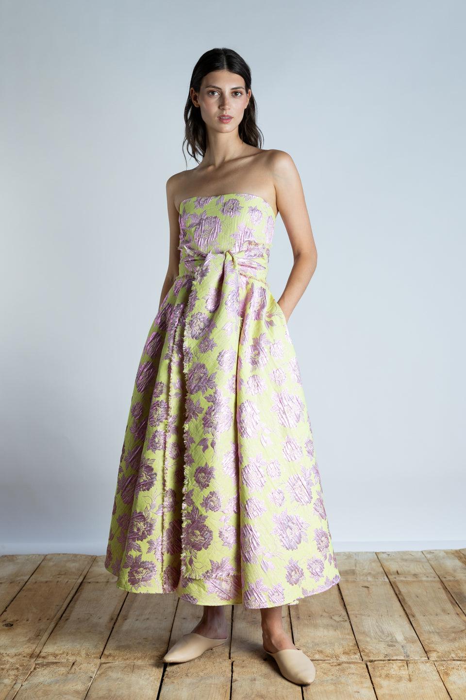 elaine turner Violet Midi Dress