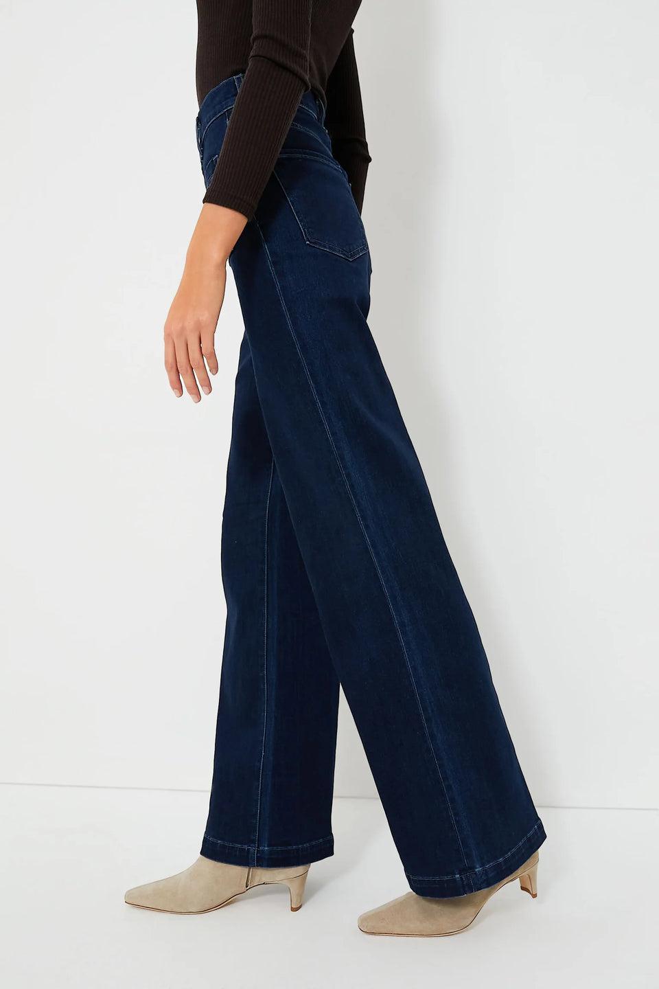 Elaine Turner Virginia Wide Leg- Ink