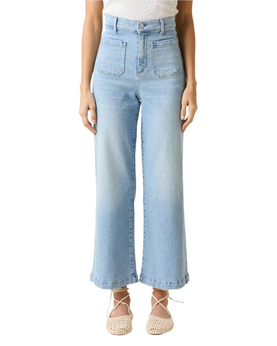 elaine turner Virginia Wideleg Ankle- Pebble Beach