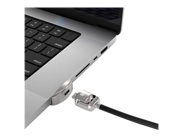 Elara Compulocks Ledge Lock Adapter For MacBook Pro 16" M1 M2 & M3 With Keyed Cable Lock